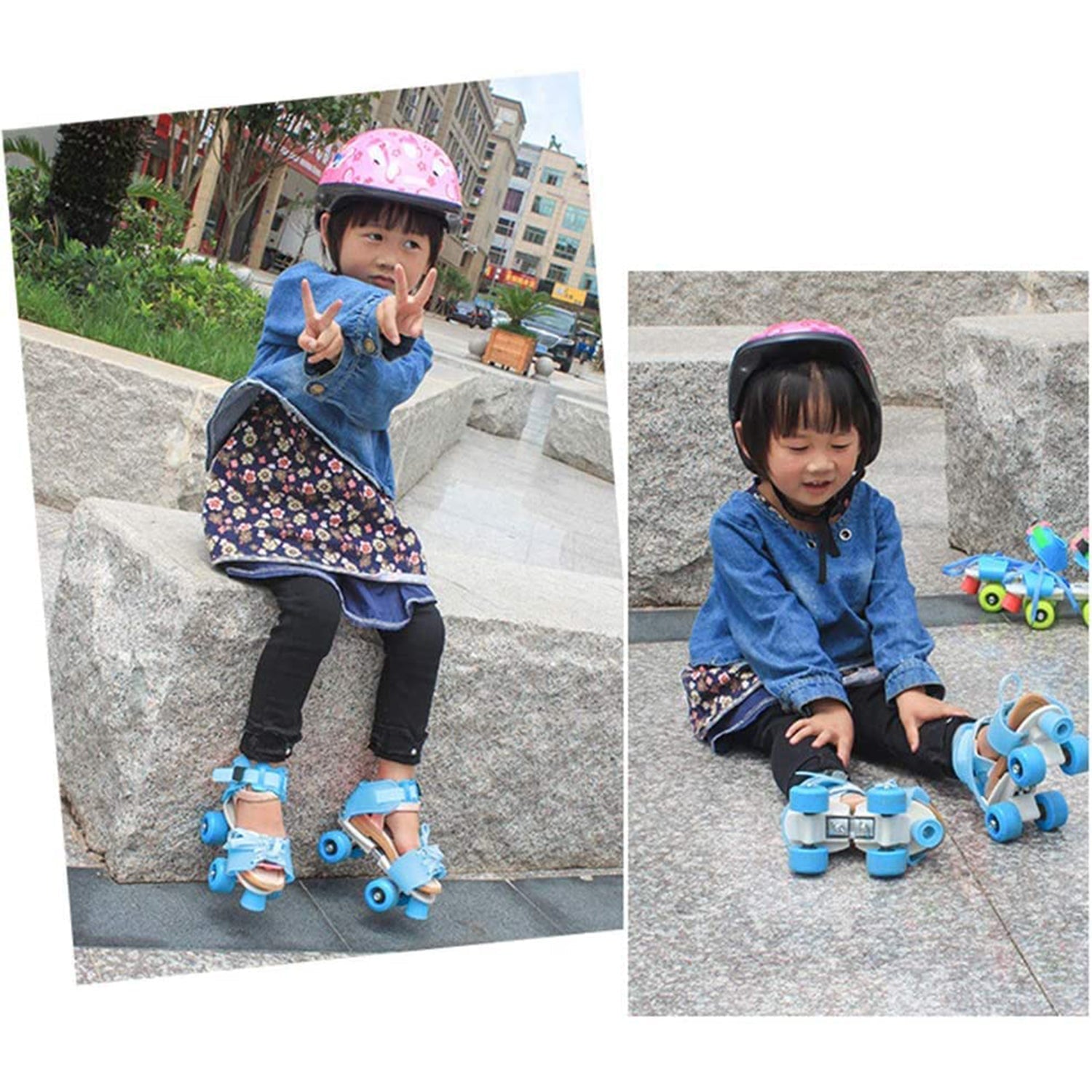 Roller Skates for Kids, Very Adjustable & Comfortable to Use / Roller Skate, Skating / (Pair of 1)