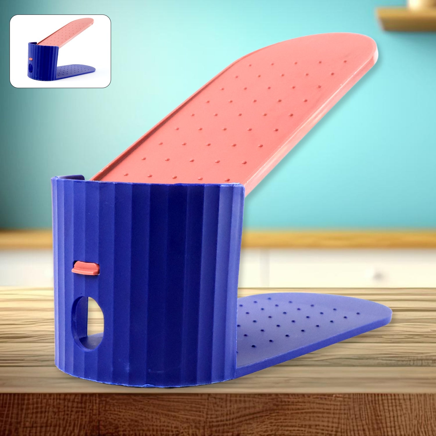 Plastic Slot Rack Stand