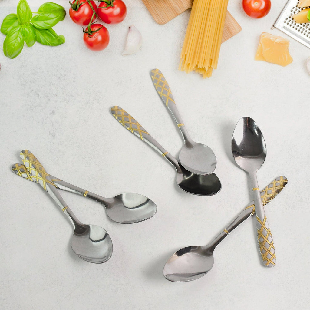 Stainless Steel Table Spoons / Baby Spoon Set Set of 6