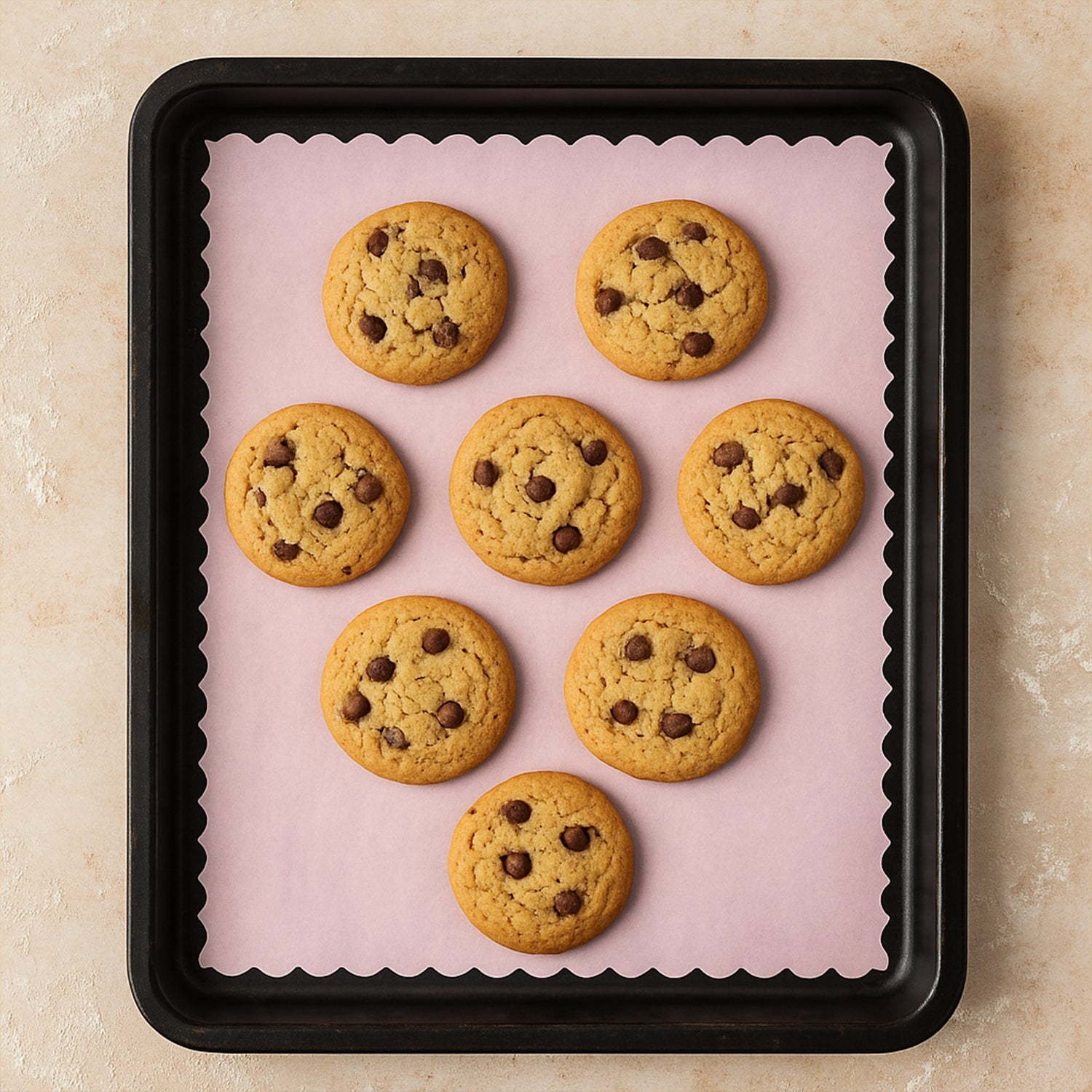 Multi-Color Oil-Absorbing Baking Paper Sheets Approx 200 Pcs