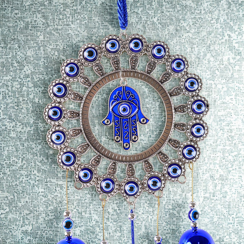 Decorative OM Evil Eye Wind Chime Wall Hanging (Mix Desin & 1 Pc)