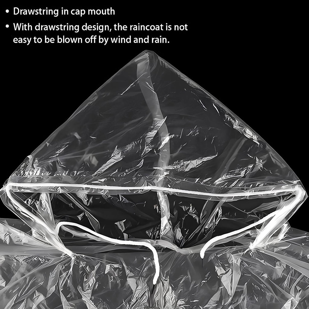 Raincoat Protect Body Arms Legs, Waterproof Reusable Rain Suit for Outdoor Accessory (1pc)