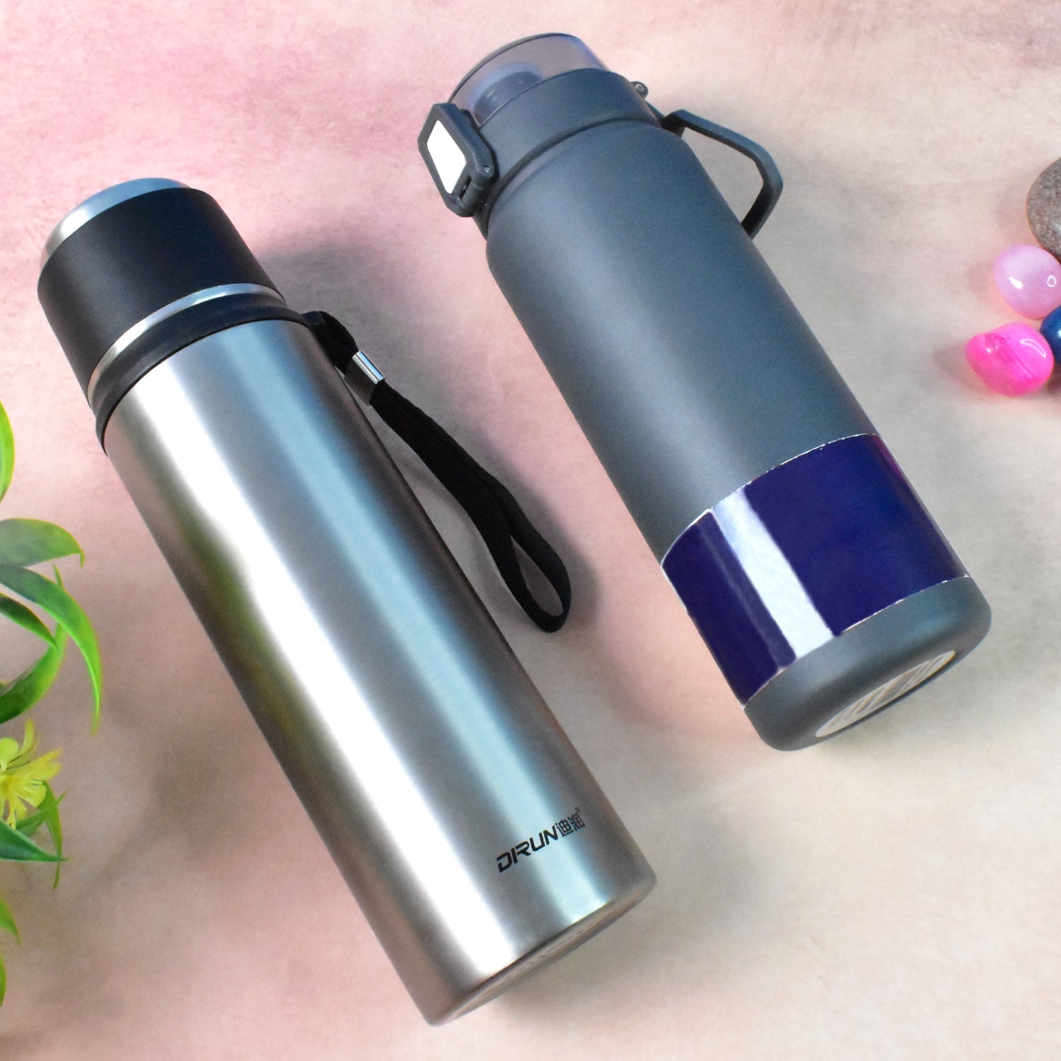 Stainless Steel Vacuum Water Bottle Approx 700ml (1 Pc)