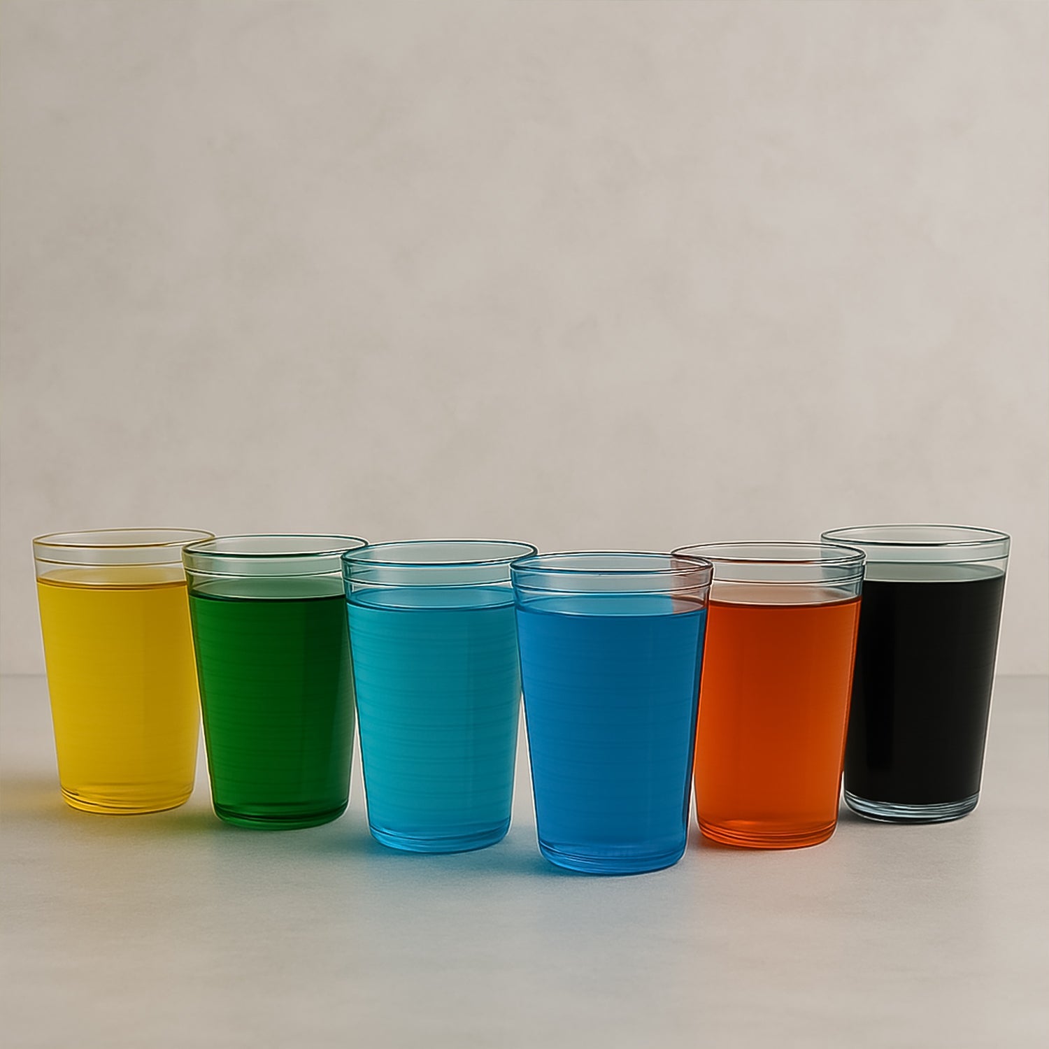 Apex Pyramid Ringo Plastic Glass – 300ml Approx | Durable, Crystal-Clear Tumbler