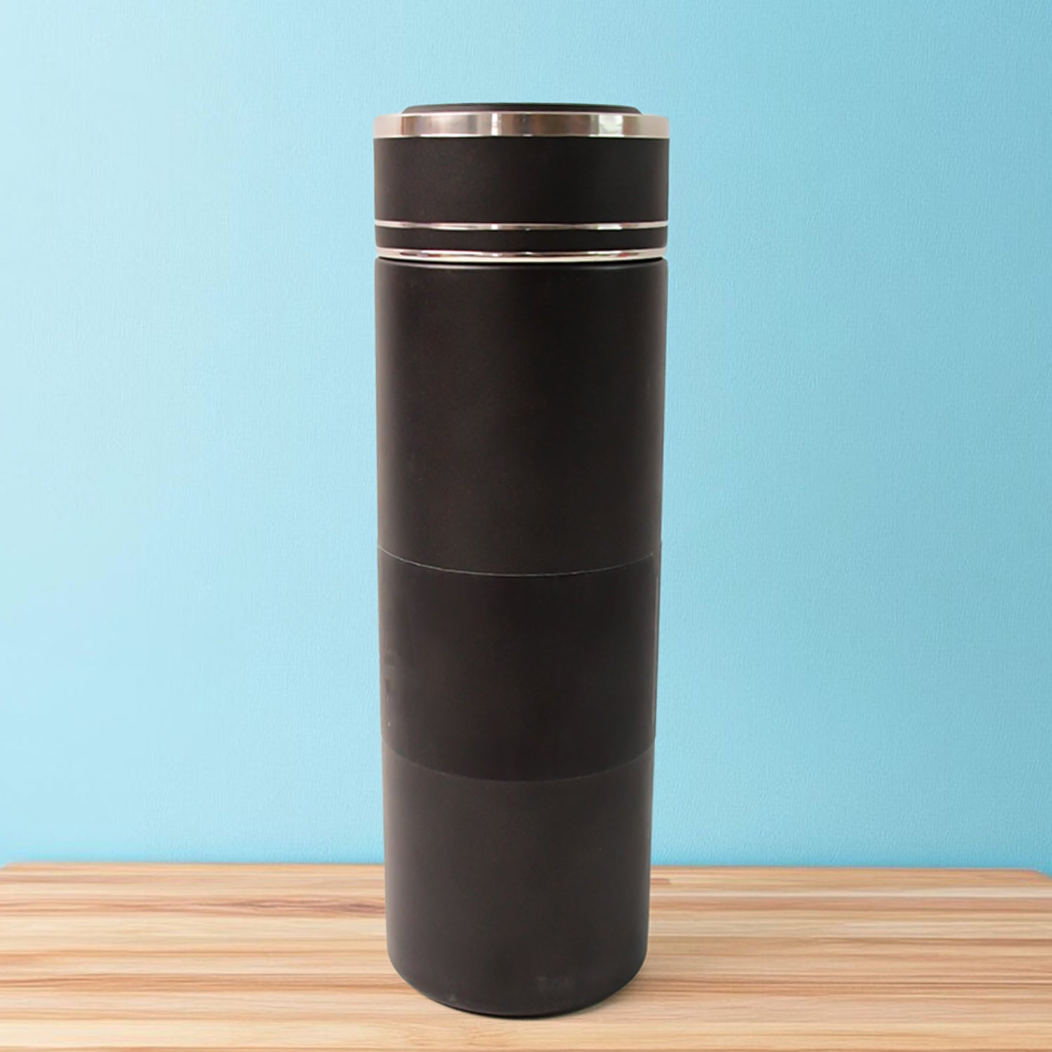 Stainless Steel Water Bottles 500 ML Approx (Mix Design & Color / 1 Pc)