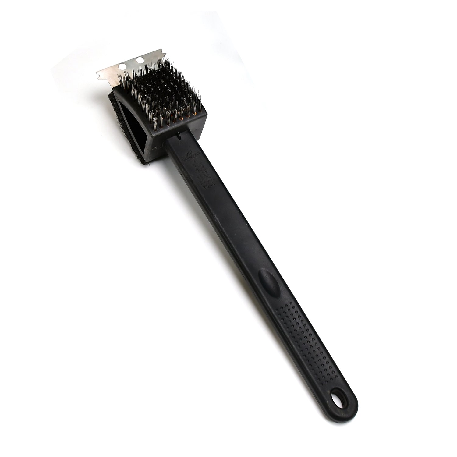 Black 2 Side Use Brush Scarp Cleaning Brush &  Wire Brush for Garage Use