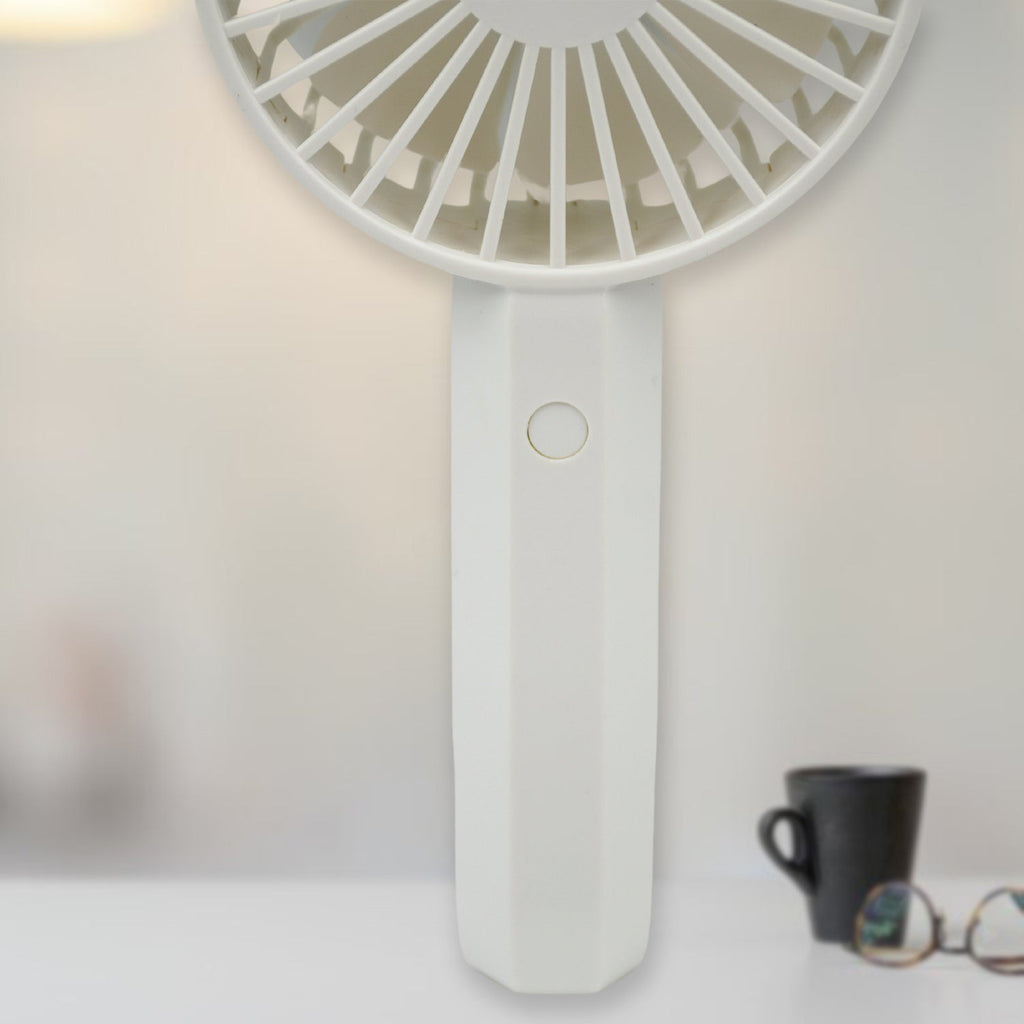 Mini Portable Rechargeable Fan – Lightweight & Easy to Carry (1 Pc | Battery Not Included)