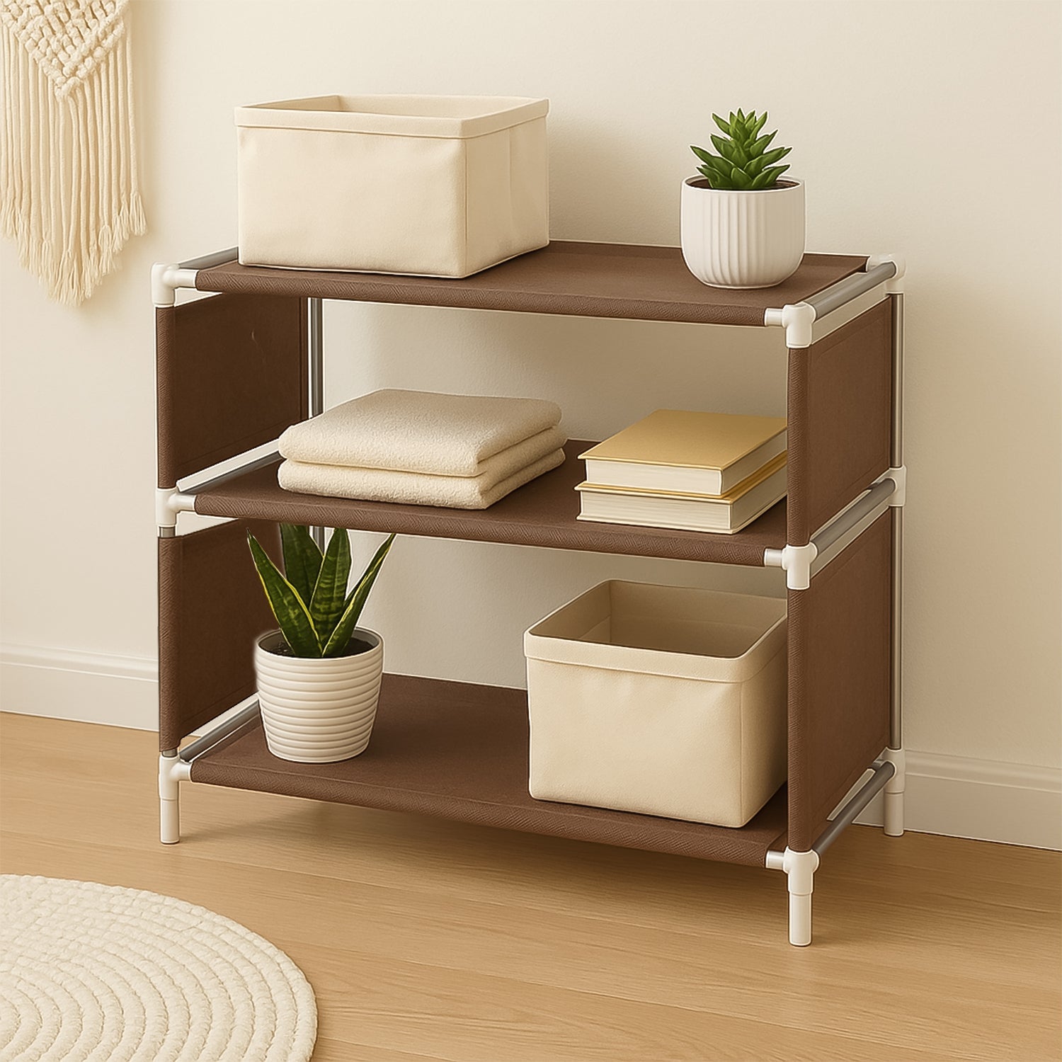 Shoe Rack 3-Tier Modular