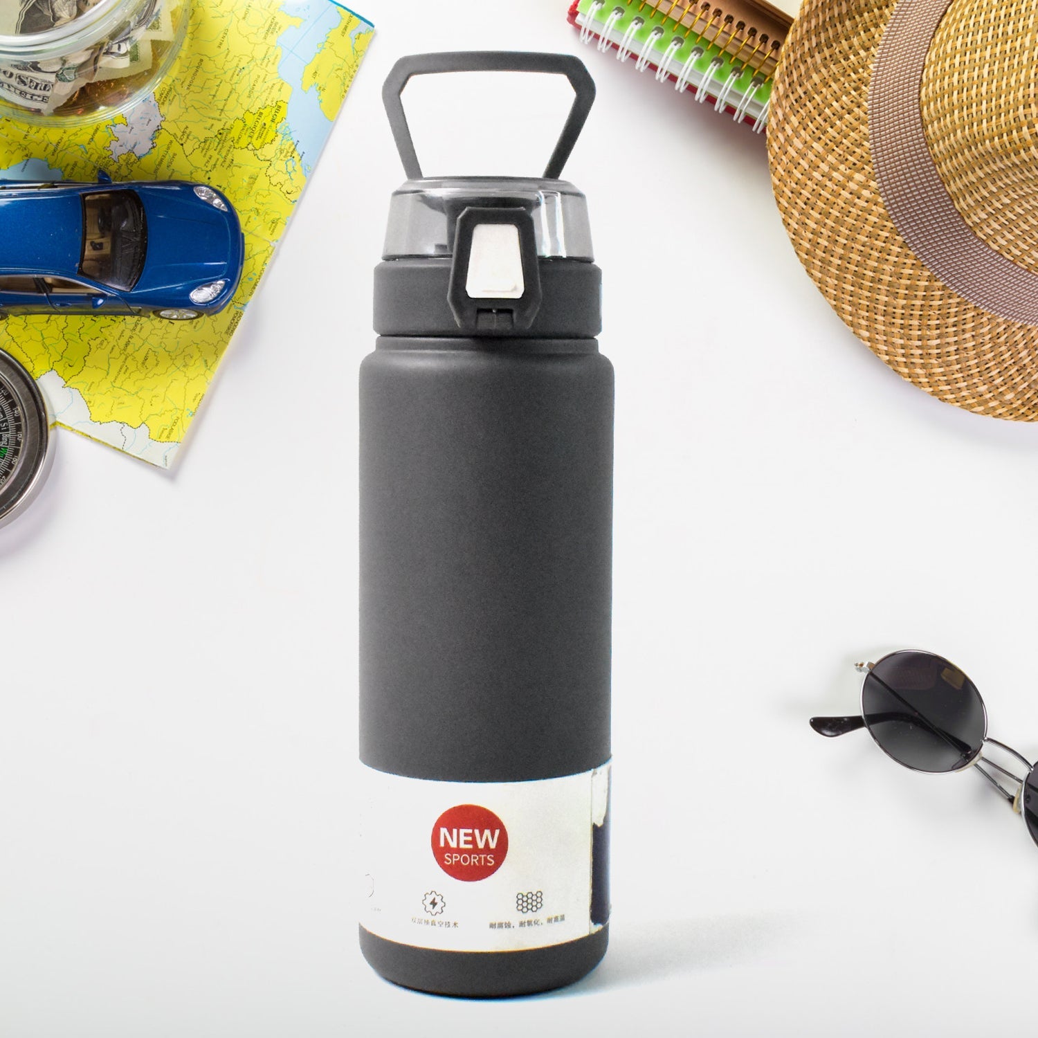 Stainless Steel Vacuum Water Bottle Approx 700ml (1 Pc)