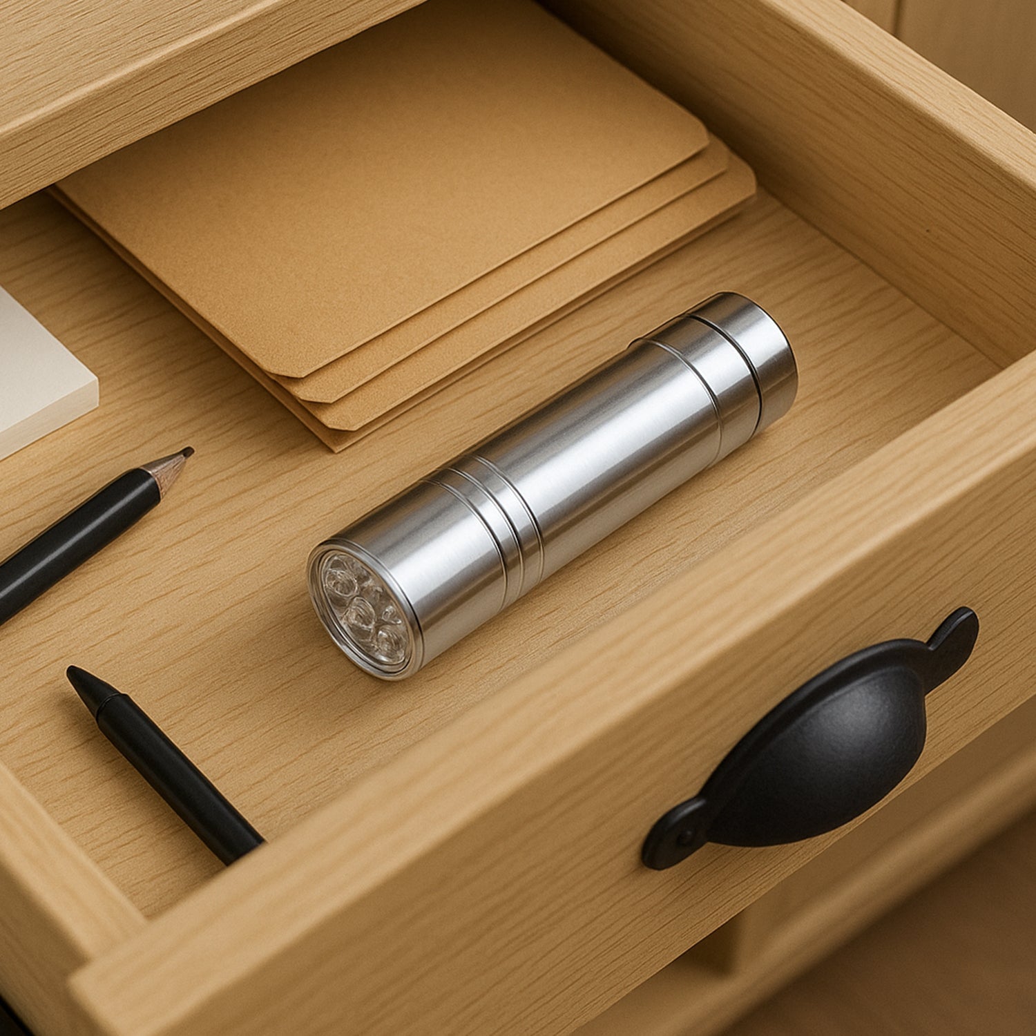 Portable Mini Torch, Super-Bright Mini 6 LED Bulb Pocket Torches - Small Keyring Torch Flashlight for Camping, Hiking, DIY, Travelling, Outdoors and More 3 Battery operated (Battery not included / 1 pc / Mix Color )