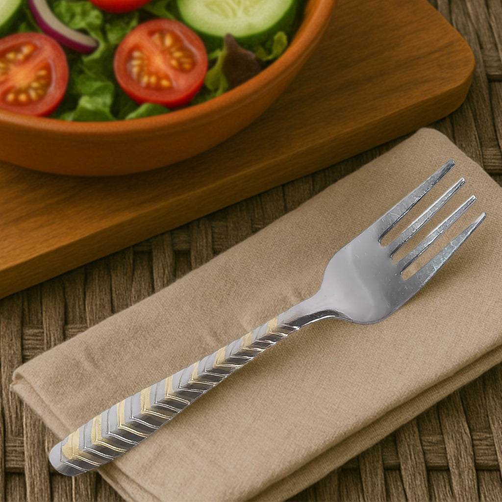 Elegant Stainless Steel Fork (6 Pcs Set)