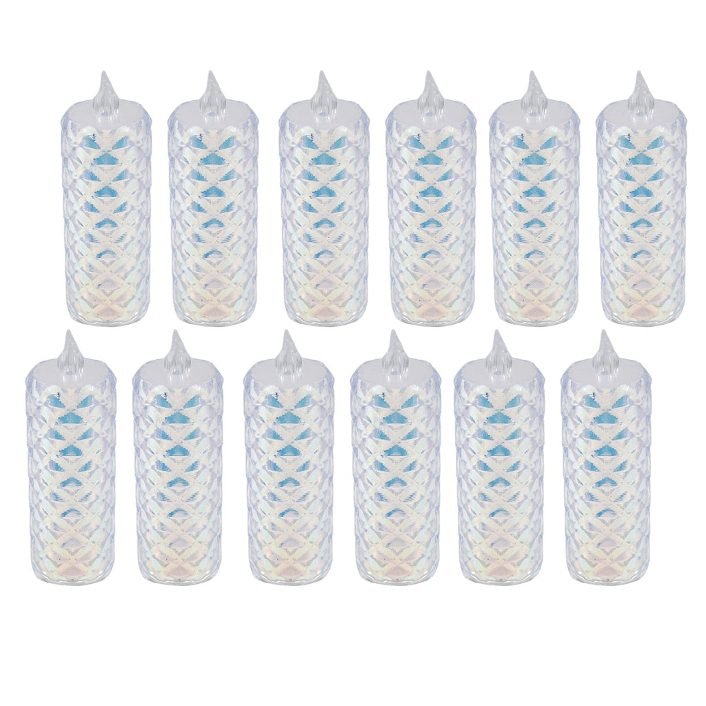 Festive Lighting for Any Occasion: 12 Pack LED Tealight Candles, Diwali