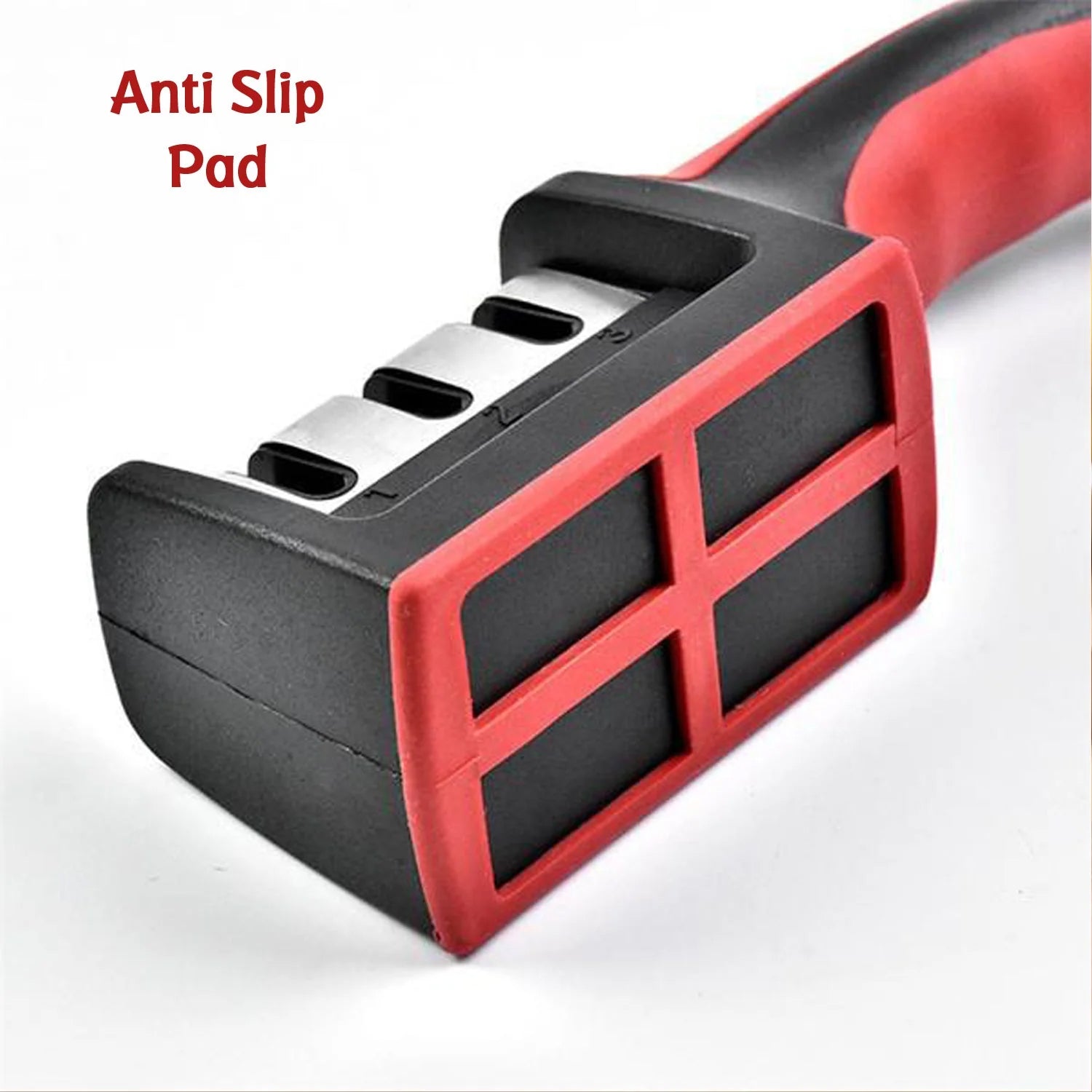 Manual Knife Sharpener 3 Stage Sharpening Tool for Ceramic Knife and Steel Knives (1 Pc)