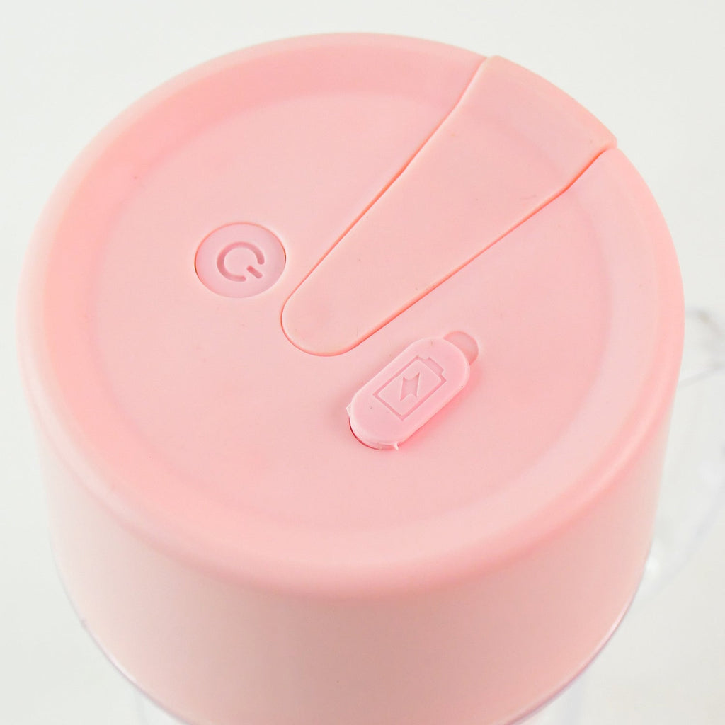 Portable Crusher Juicer With Handle & Straw, USB Rechargeable Multi Blades (420 ML)