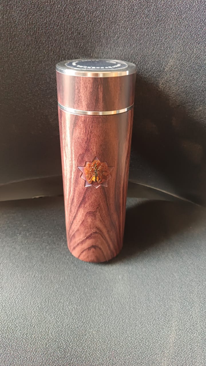 Luxury Digital Temperature Display Smart Flask – 450 ML Approx (1 Pc)