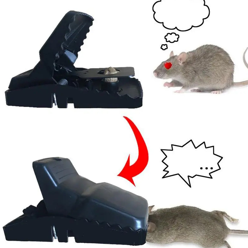 Mouse Trap Cage with Dummy Mouse – Reusable Pest Control for Home & Office (1 Pc)