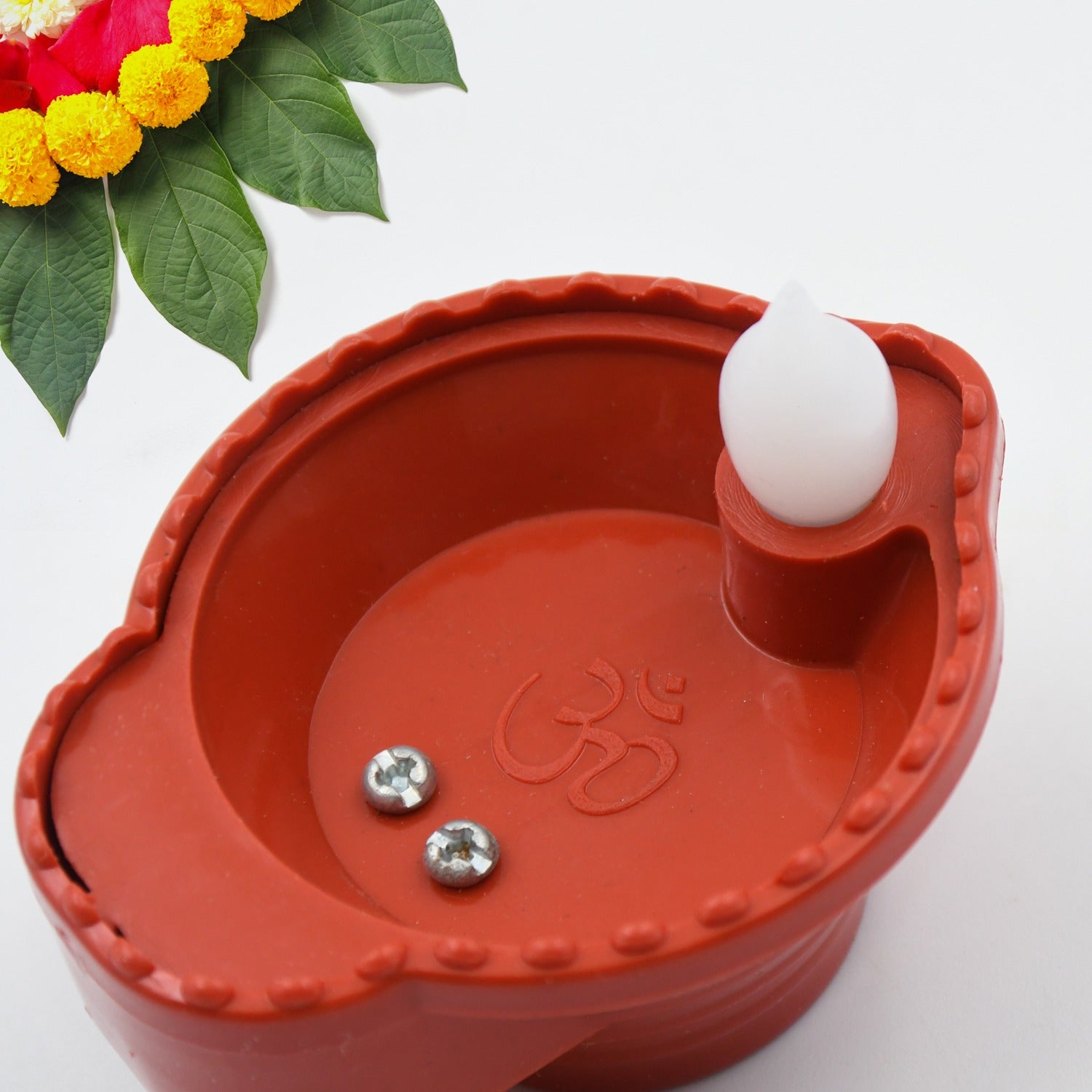 Water Sensor Diyas for Diwali Decoration | Diyas for Home Decoration| Diwali Decoration Items for Home Decor Diyas | Diwali LED Diyas Candle with Water Sensing Technology E-Diya, Diwali (6Pc Set)