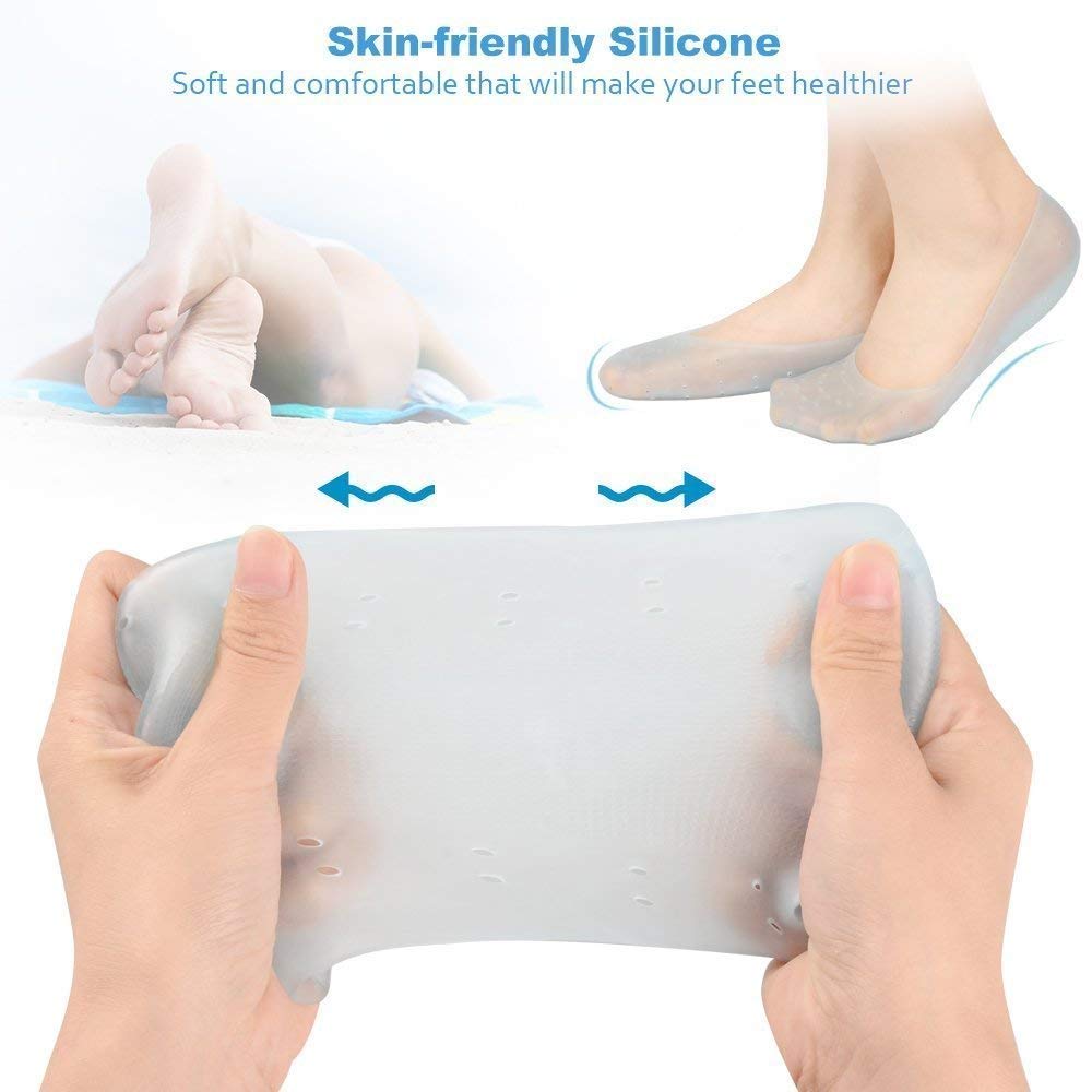 Anti Crack silicone Foot Protector Moisturizing Socks