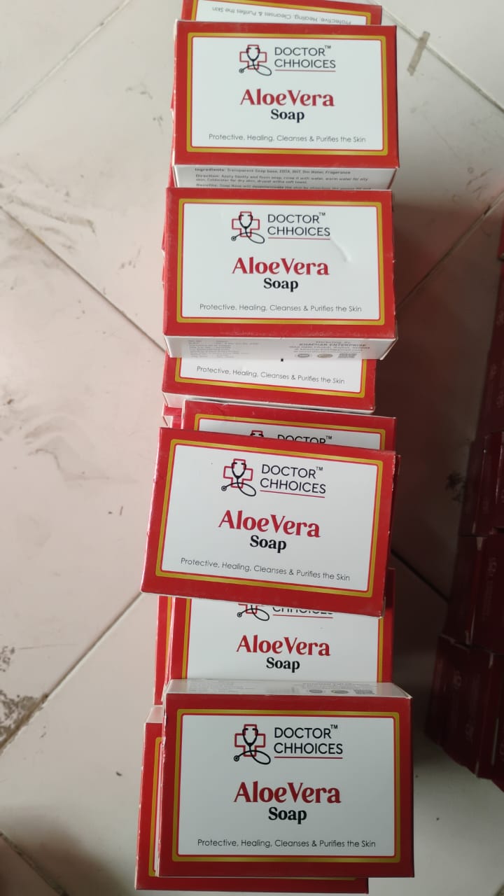 Doctor Chhoices / Choices Premium Aloe Vera Herbal Bath Soap (1 Pc)