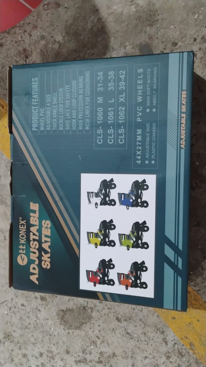 Adjustable Quad Roller Skates for Kids (XL / 1 Pair)