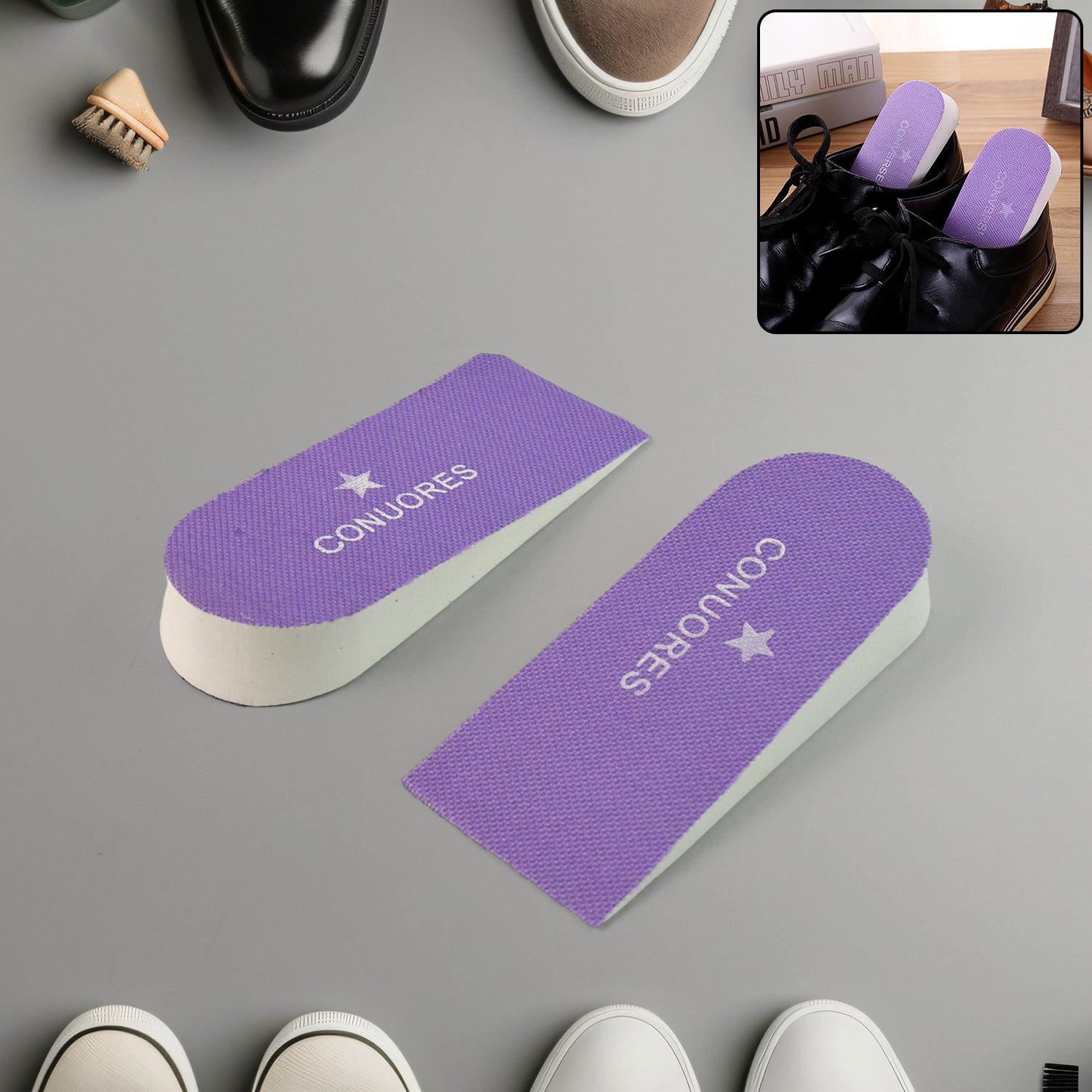 Invisible Heel Lift Inserts 