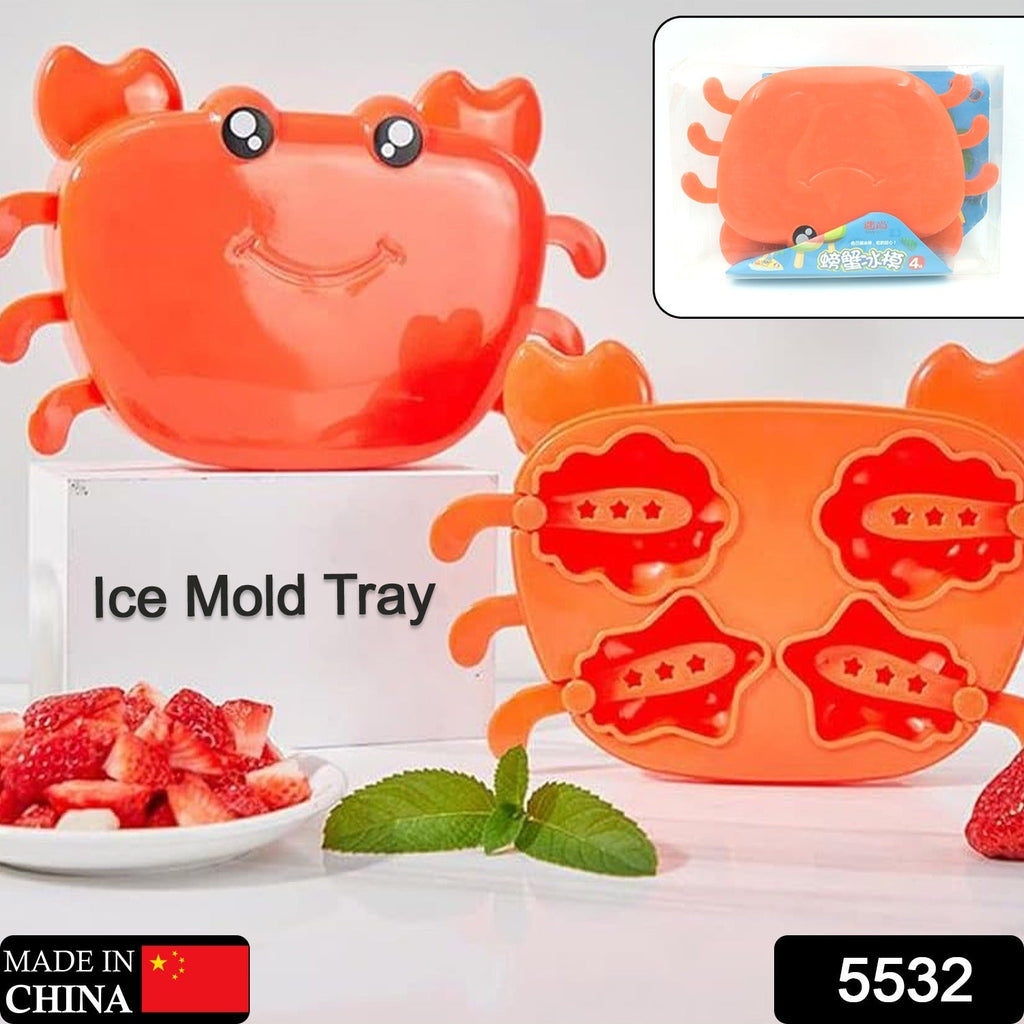 Crab Ice Mold – Silicone Ice Cream & sicle Mold for Kids (1 Pc)