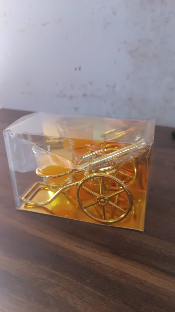 Top Cannon Tealight Holder / Candle Holder, Diwali (1 Pc)