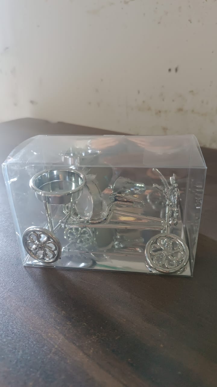 Cycle Tealight Holder / Candle Holder Decorative Candle, Diwali (1 Pc)