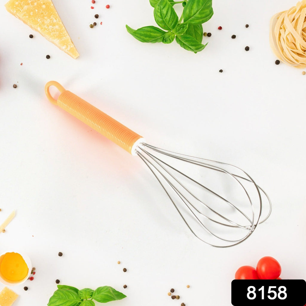 Stainless Steel Manual Whisk – Cream, Flour & Egg Mixer (16 Cm)