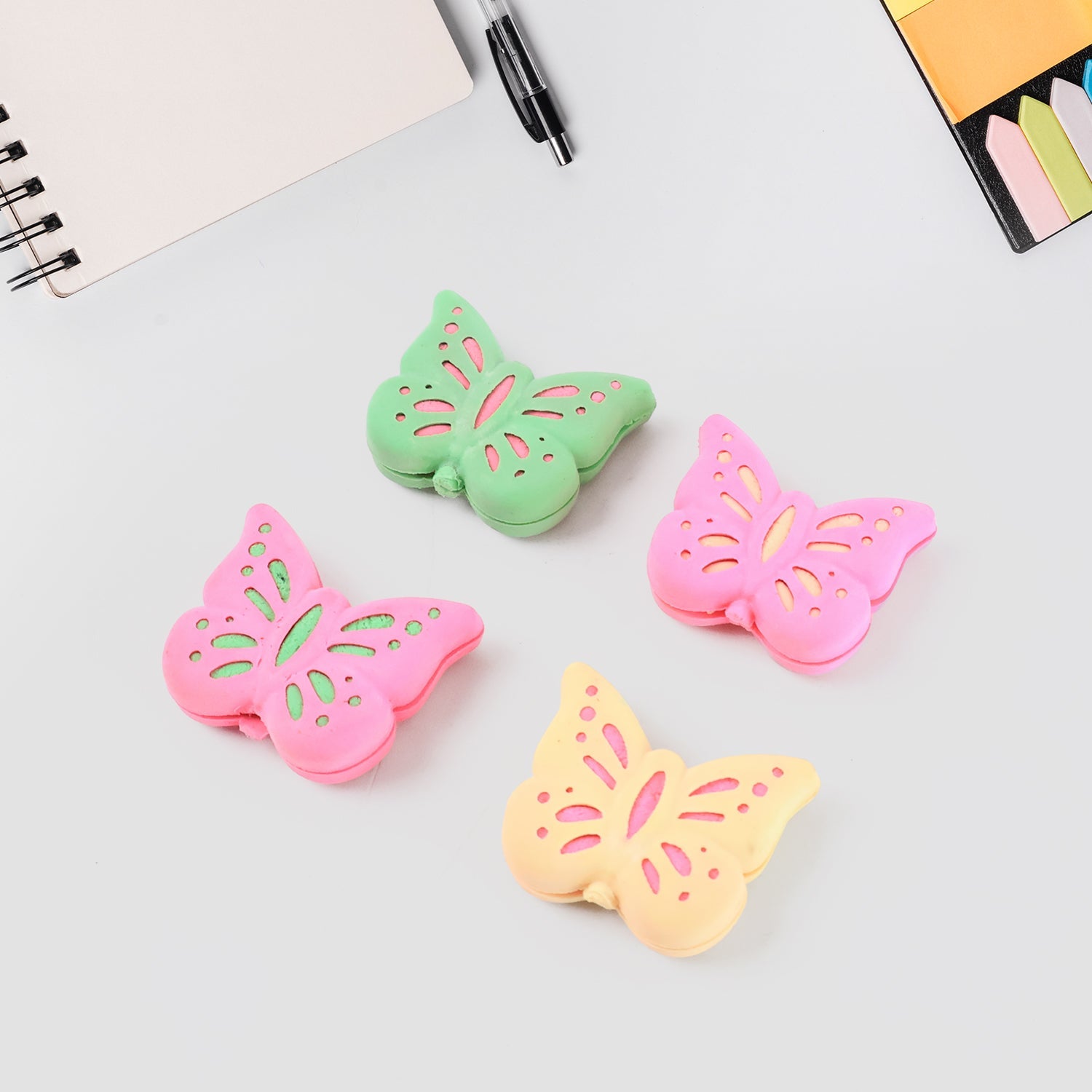 Colorful Butterfly Design Eraser 
